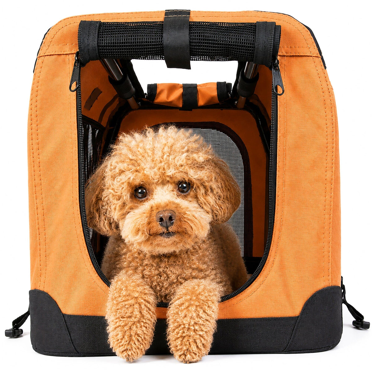 Pet Life 360° Vista View Soft Folding Metal Framed Dog Crate – alternate view 11
