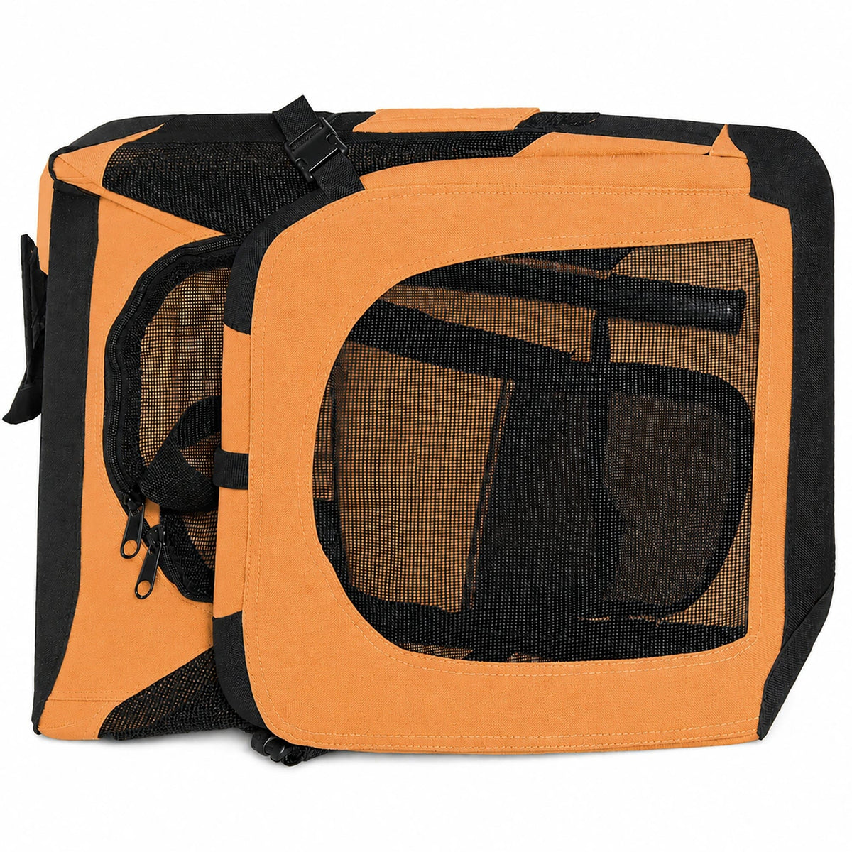 Pet Life 360° Vista View Soft Folding Metal Framed Dog Crate – alternate view 13