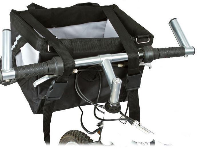 Pet Life Fur-Cycle 2-in-1 Bicycle Pet Carrier & Crate – front view