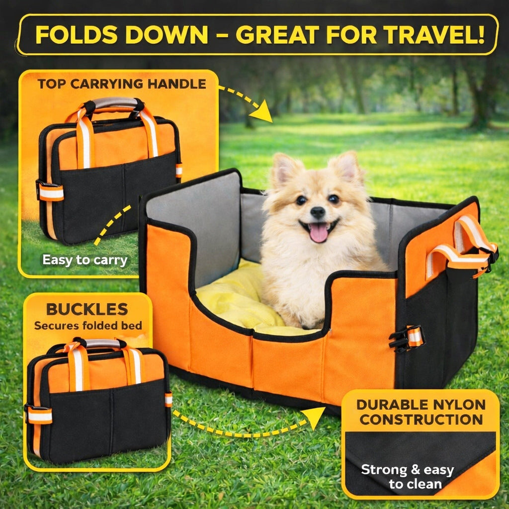 Pet Life ® 'Travel-Nest' Folding Travel Cat and Dog Bed – alternate view 16