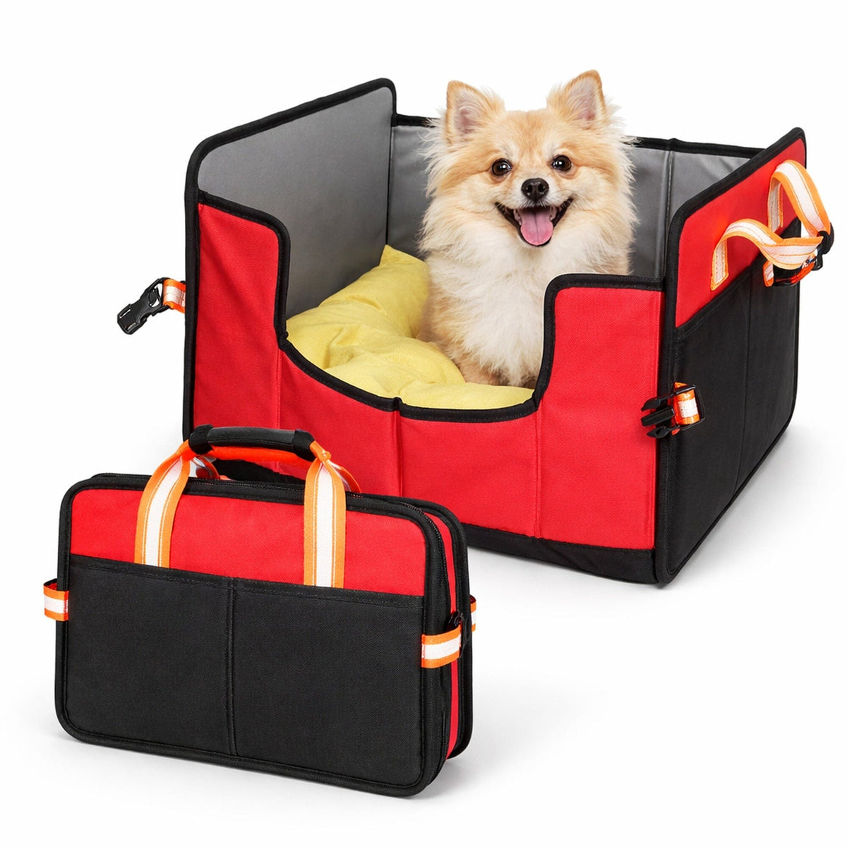 Pet Life ® 'Travel-Nest' Folding Travel Cat and Dog Bed – alternate view 22
