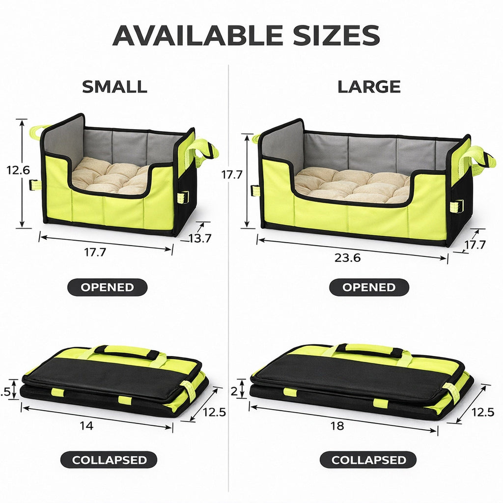 Pet Life ® 'Travel-Nest' Folding Travel Cat and Dog Bed – alternate view 13
