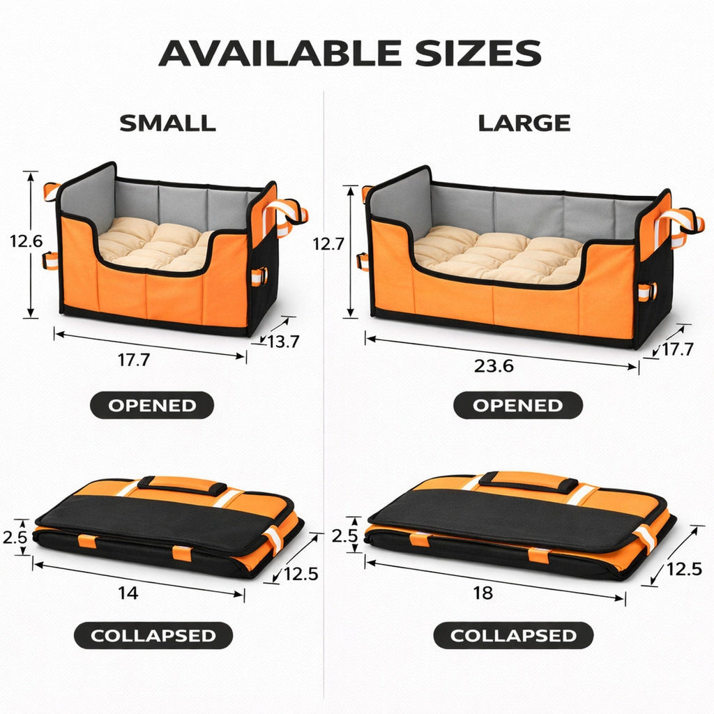 Pet Life ® 'Travel-Nest' Folding Travel Cat and Dog Bed – alternate view 20