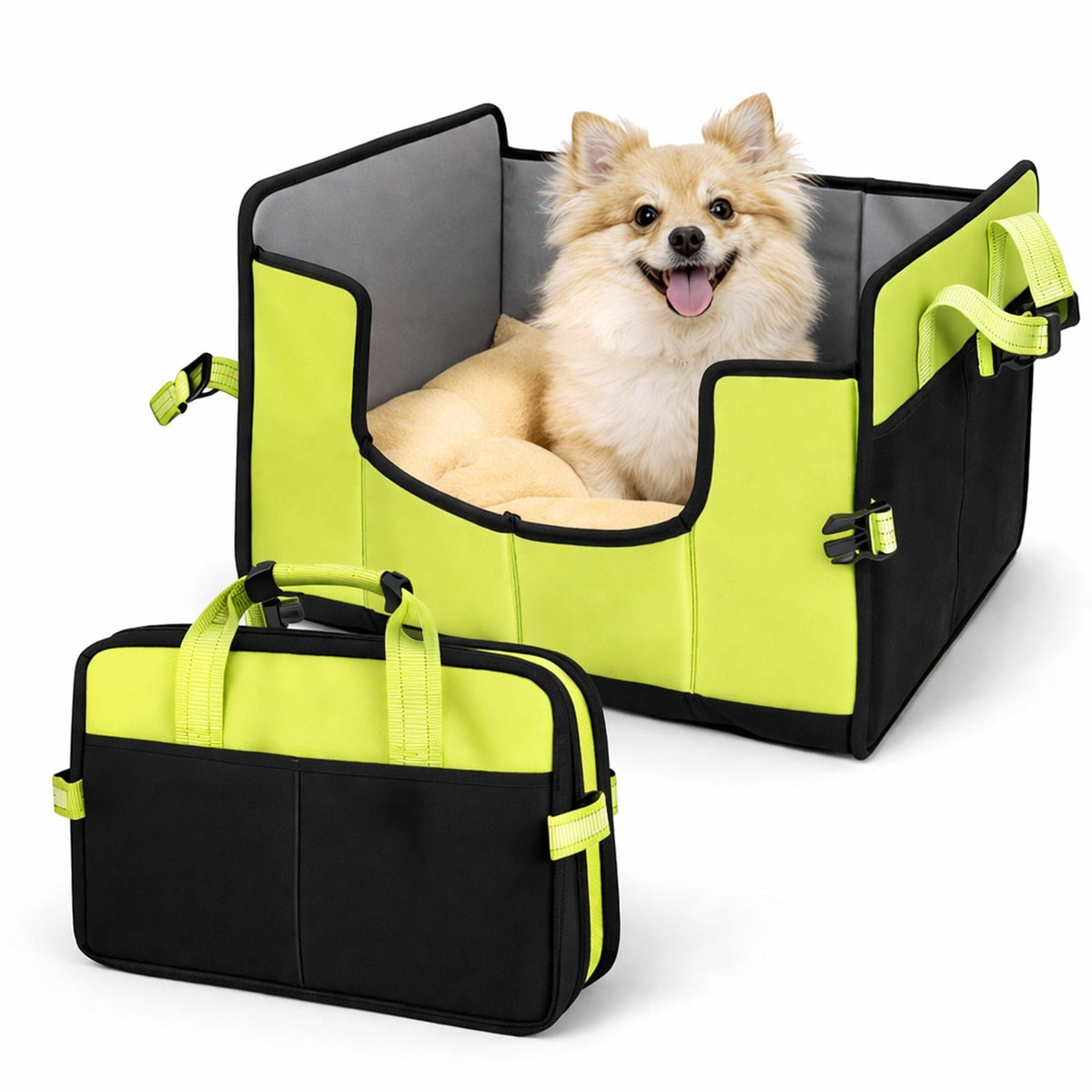 Pet Life ® 'Travel-Nest' Folding Travel Cat and Dog Bed – alternate view 8