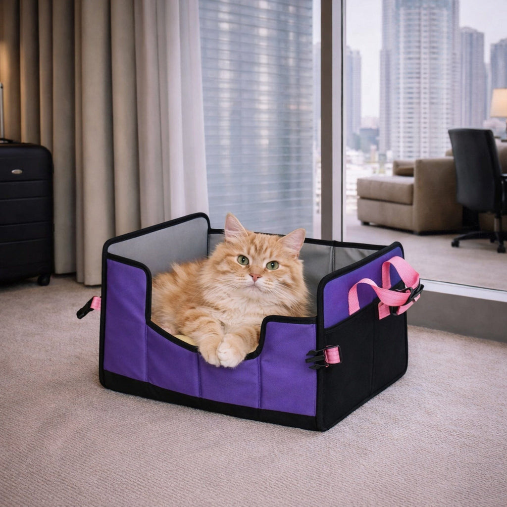 Pet Life ® 'Travel-Nest' Folding Travel Cat and Dog Bed – alternate view 33