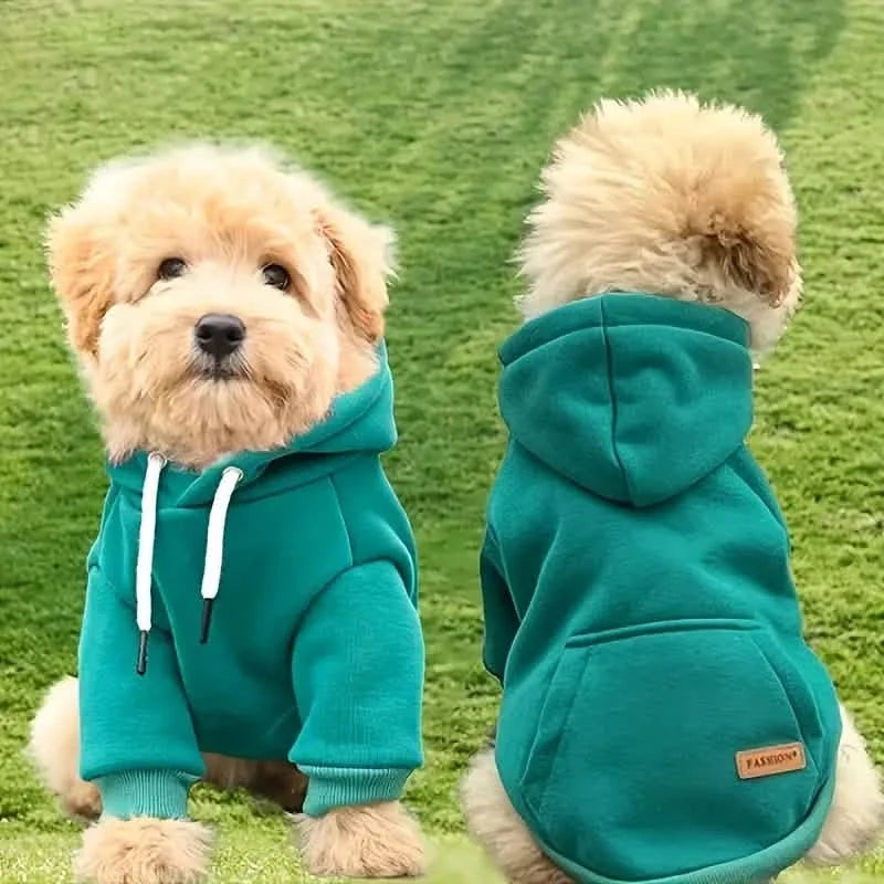 Pet Sweatshirt Hoodie with Back Pocket for Small Dogs – photo 1 of 6