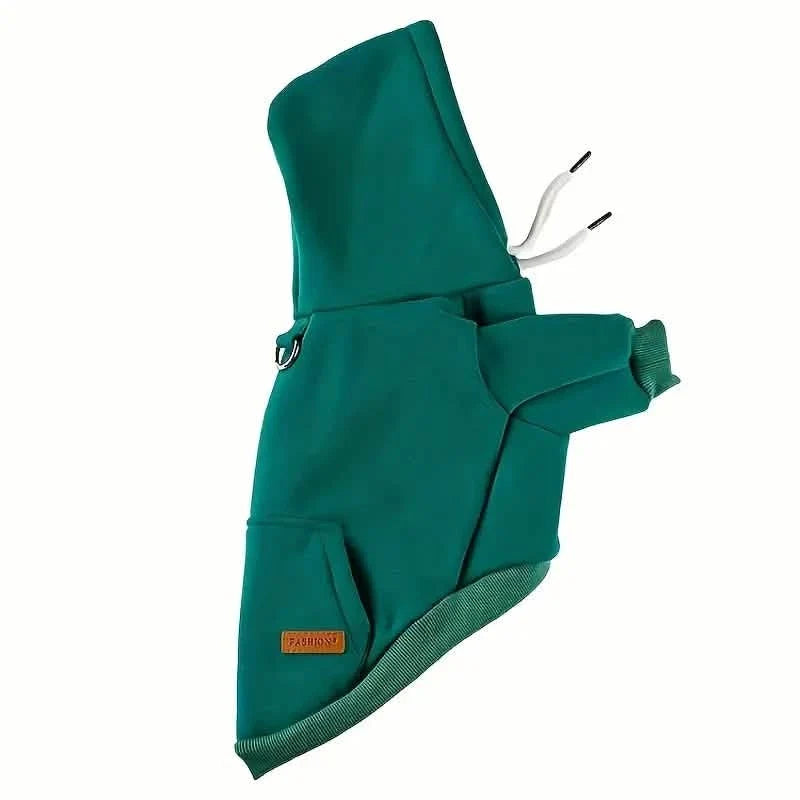 Pet Sweatshirt Hoodie with Back Pocket for Small Dogs – photo 2 of 6
