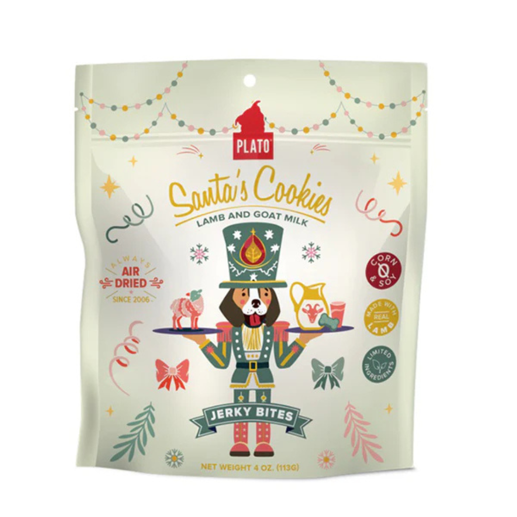 Plato Santa's Cookies Lamb and Goat Milk Jerky Dog Treats – photo 1 of 3
