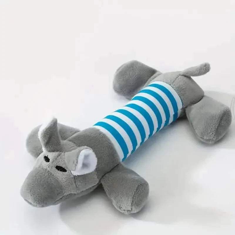 Plush Dog Squeak Chew Toy Pig-Elephant Design – photo 3 of 10