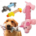 Plush Dog Squeak Chew Toy Pig-Elephant Design – photo 1 of 10