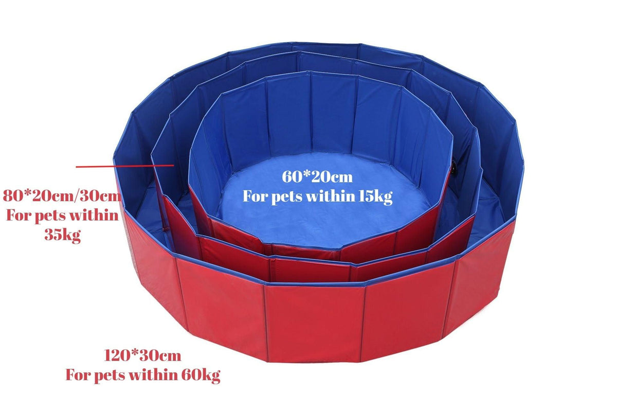 Portable Foldable Dog Swimming Pool – Leak-Proof PVC Pet Bath Tub – alternate view 4