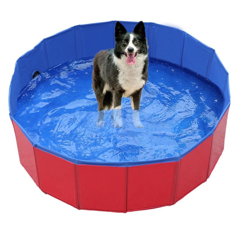 Portable Foldable Dog Swimming Pool – Leak-Proof PVC Pet Bath Tub – alternate view 3