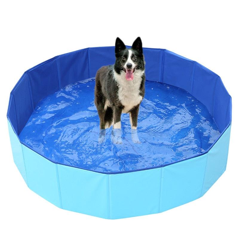 Portable Foldable Dog Swimming Pool – Leak-Proof PVC Pet Bath Tub – alternate view 6