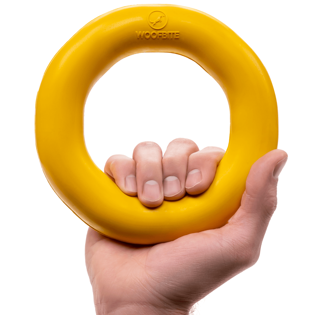 Clutch Ring Dog Chew Toy – Durable – front view