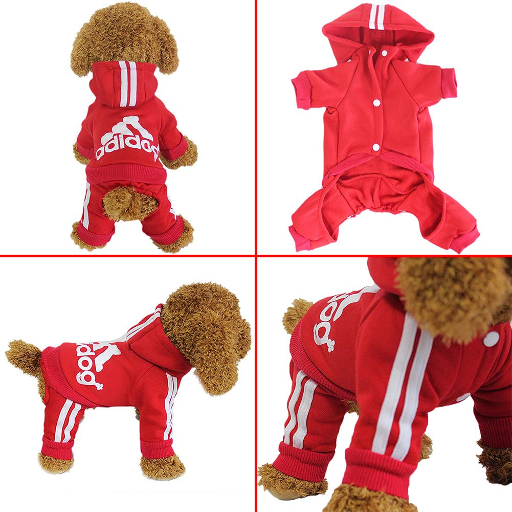 Dog Hoodie Sweater – Four-Legged Pet Hoodie, XS-XXL – alternate view 16