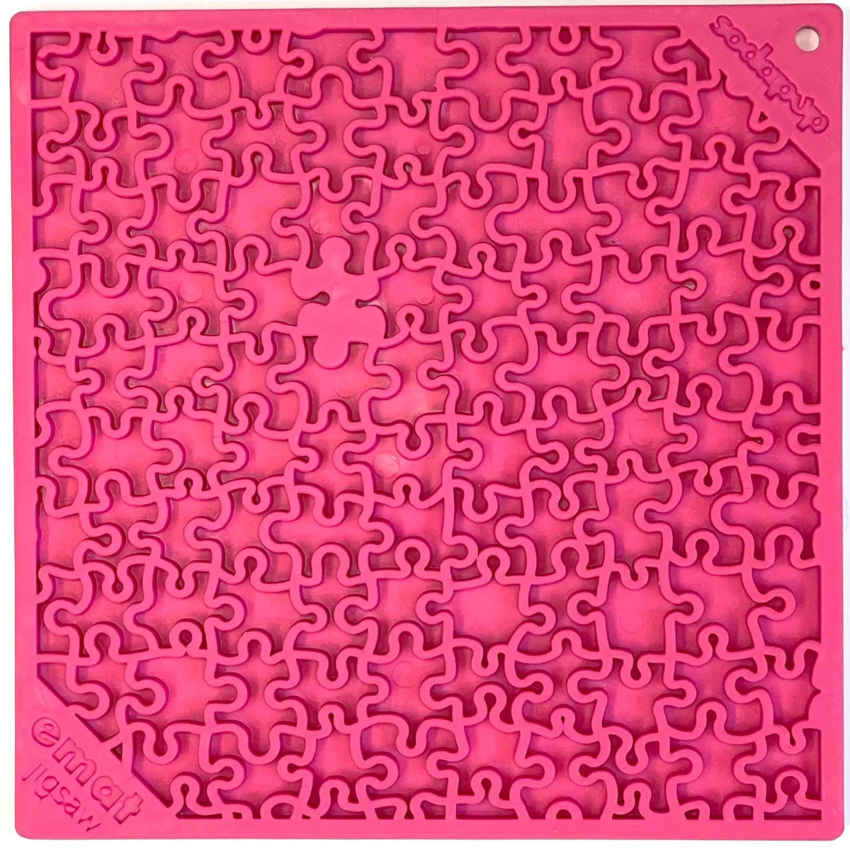 Jigsaw Puzzle Enrichment Lick Mat – Anxiety Relief, USA Made – alternate view 4