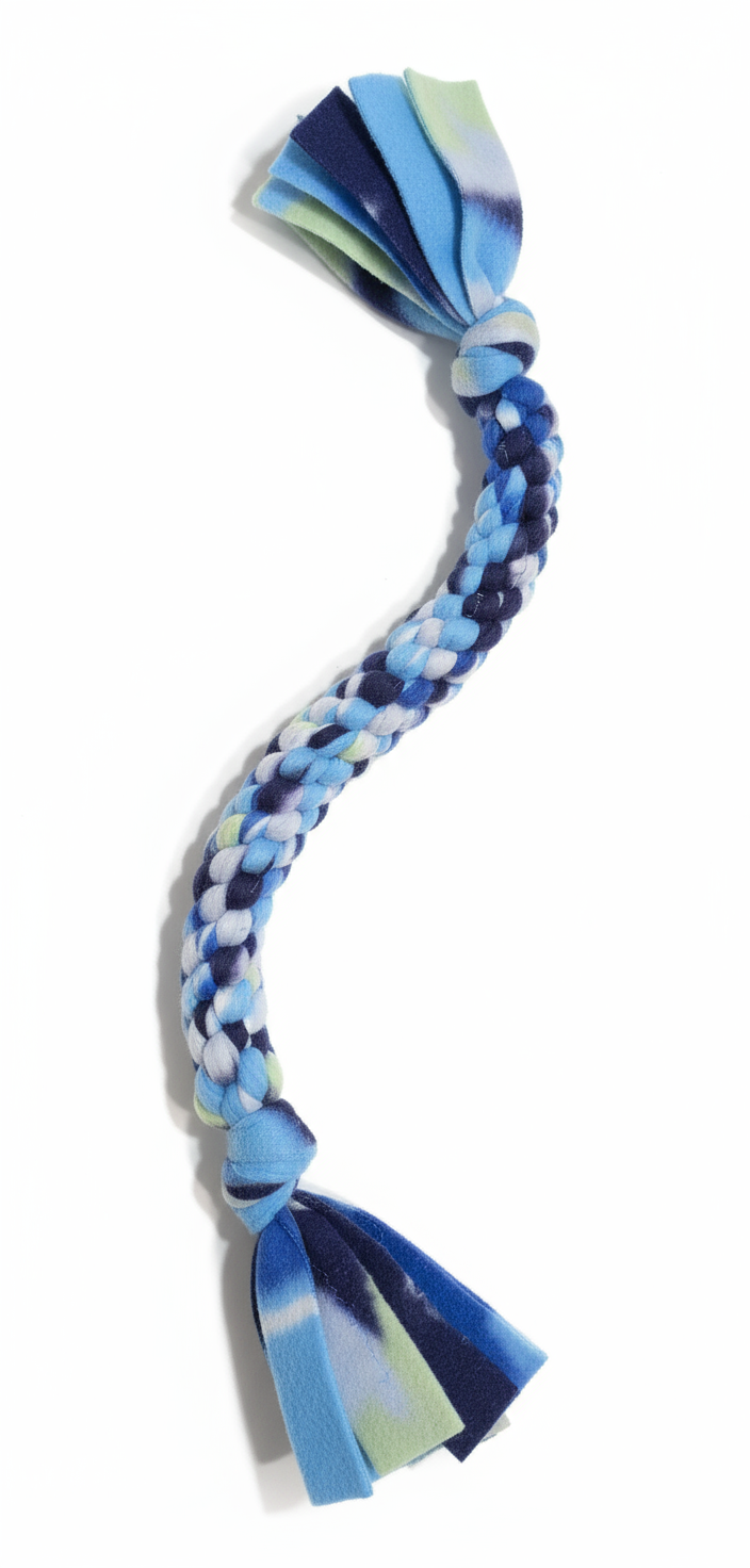 Medium Fleece Pull Toy for medium size dogs, alternate view