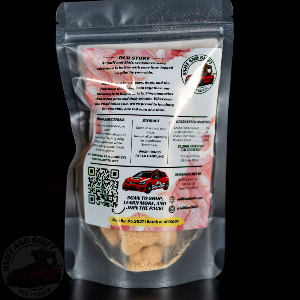 Pup-Ornaut Freeze-Dried Dog Ice Cream Pumpkin  Apple, alternate view