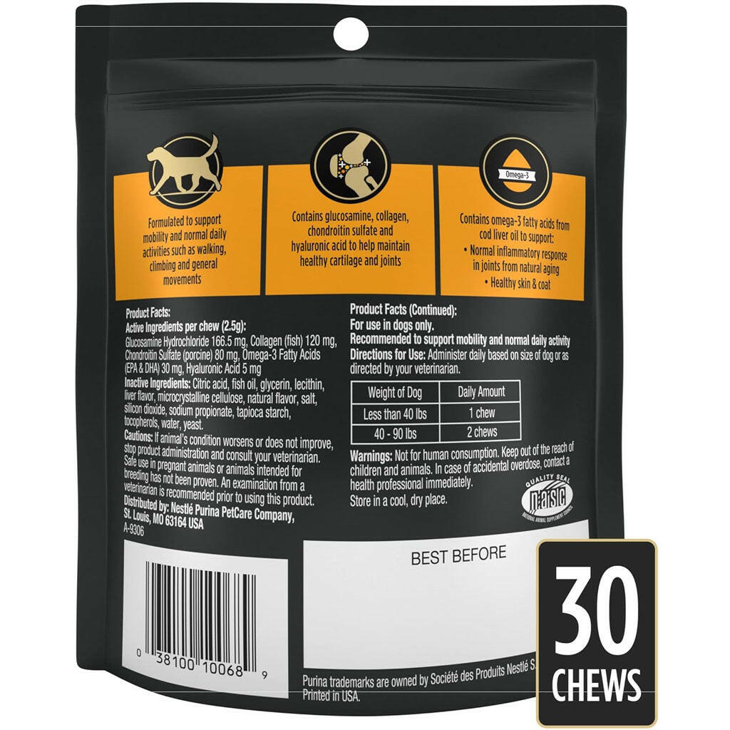 Purina Pro Plan Veterinary Supplements Joint Care Chews for Small and Medium Dogs – photo 5 of 9