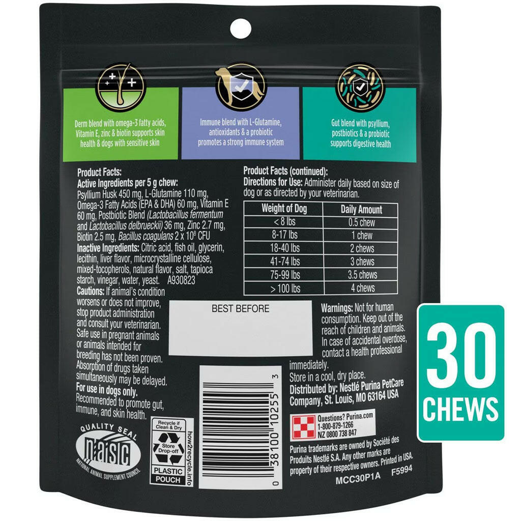 Purina Pro Plan Veterinary Supplements Multi Care Soft Chews for Dogs – photo 5 of 12