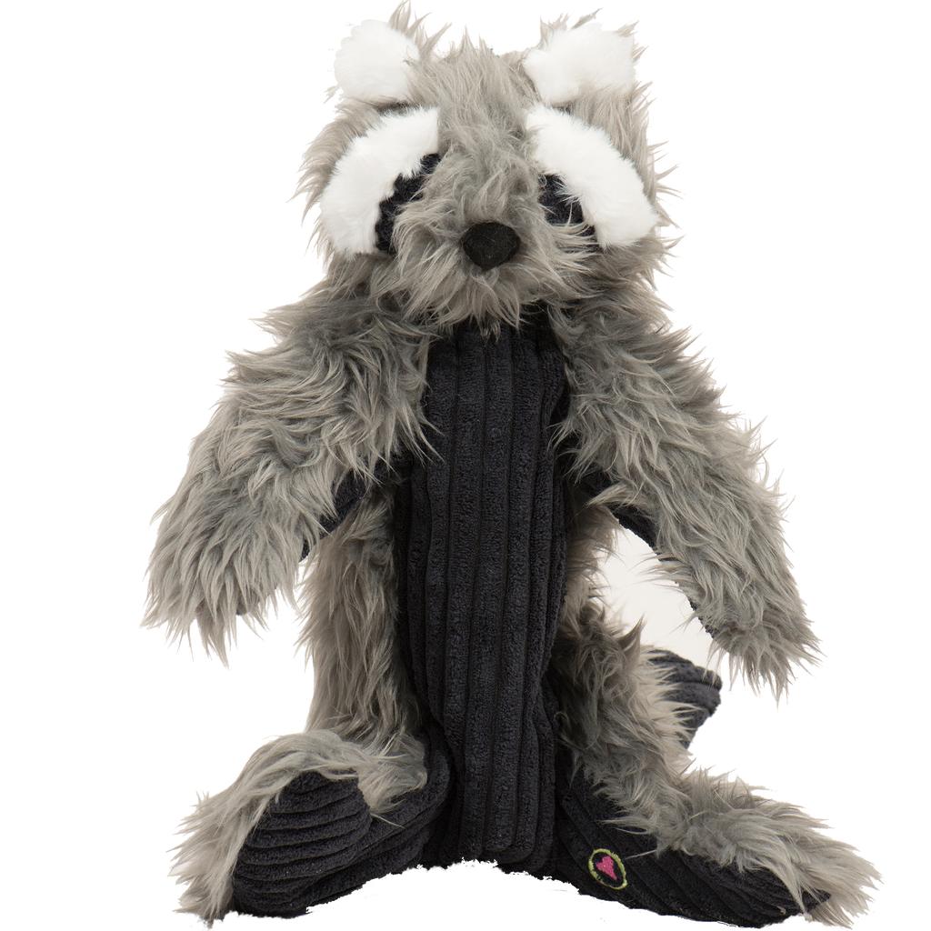 Redwood Raccoon X-Brace Plush Dog Toy