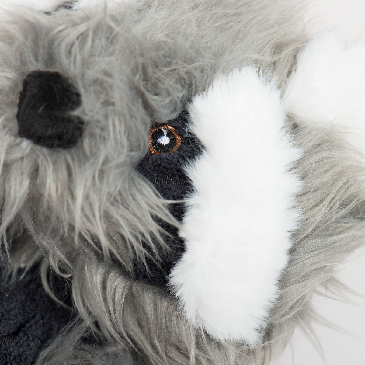 Redwood Raccoon X-Brace Plush Dog Toy, side view