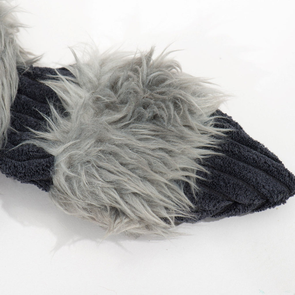Redwood Raccoon X-Brace Plush Dog Toy, back view