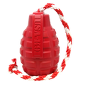 USA-K9 Grenade red rubber reward toy for dogs – photo 1 of 8