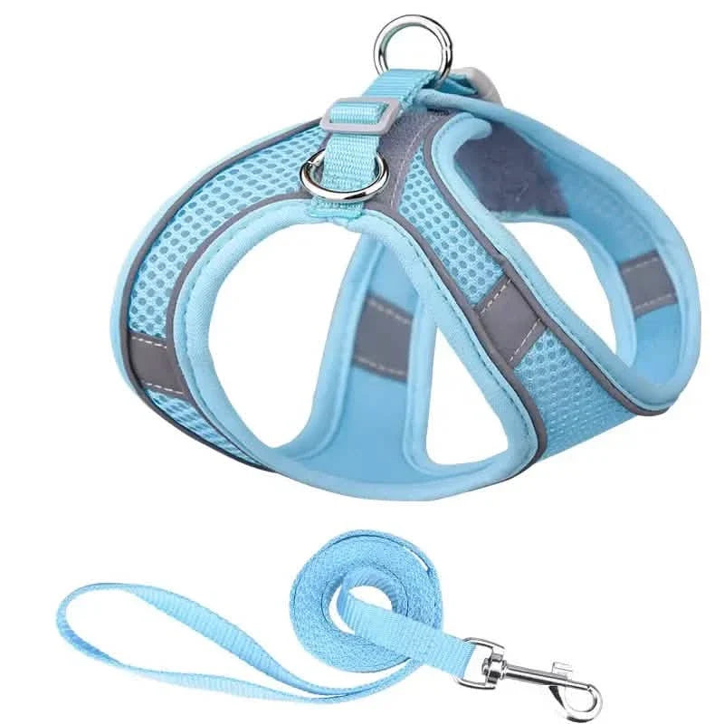 Reflective Dog Harness with Leash Adjustable Breathable – photo 4 of 14