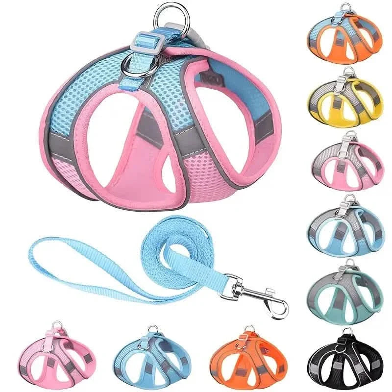 Reflective Dog Harness with Leash Adjustable Breathable – photo 9 of 14