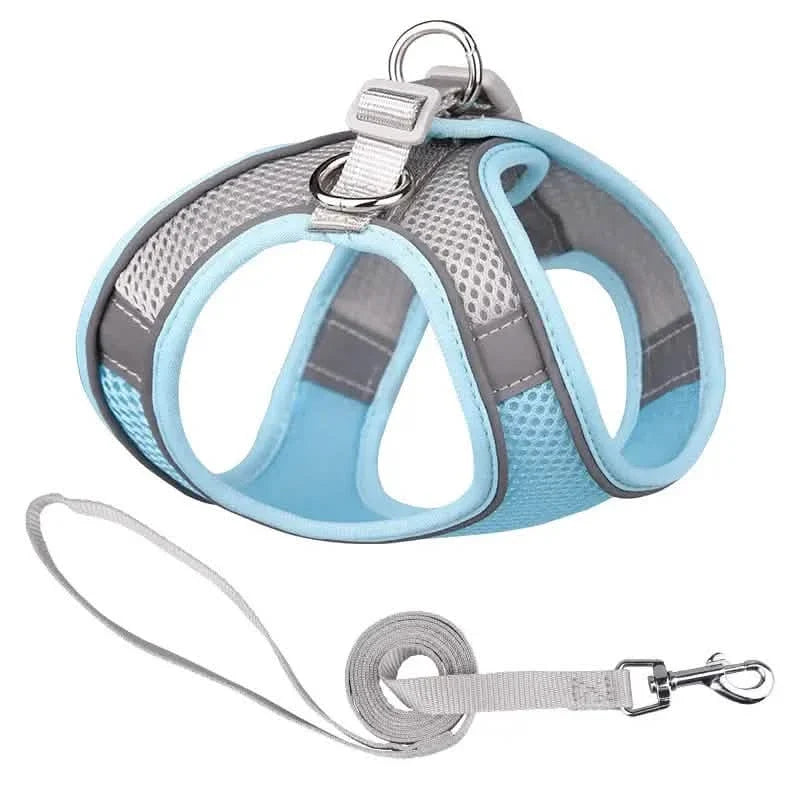 Reflective Dog Harness with Leash Adjustable Breathable – photo 5 of 14