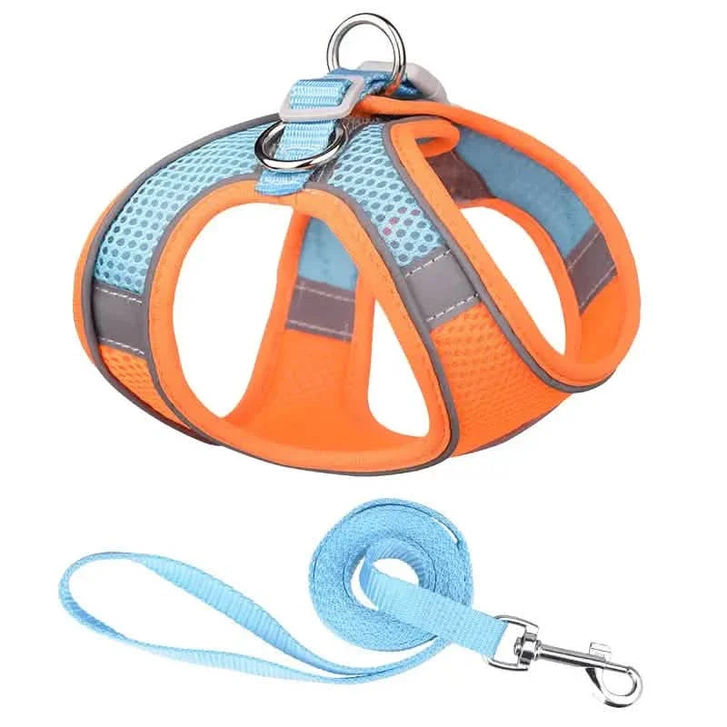 Reflective Dog Harness with Leash Adjustable Breathable – photo 3 of 14
