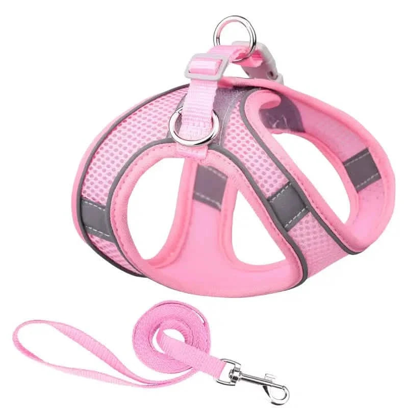 Reflective Dog Harness with Leash Adjustable Breathable – photo 2 of 14