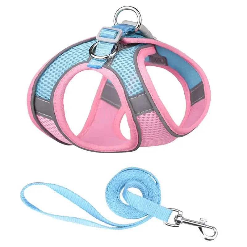 Reflective Dog Harness with Leash Adjustable Breathable – photo 8 of 14