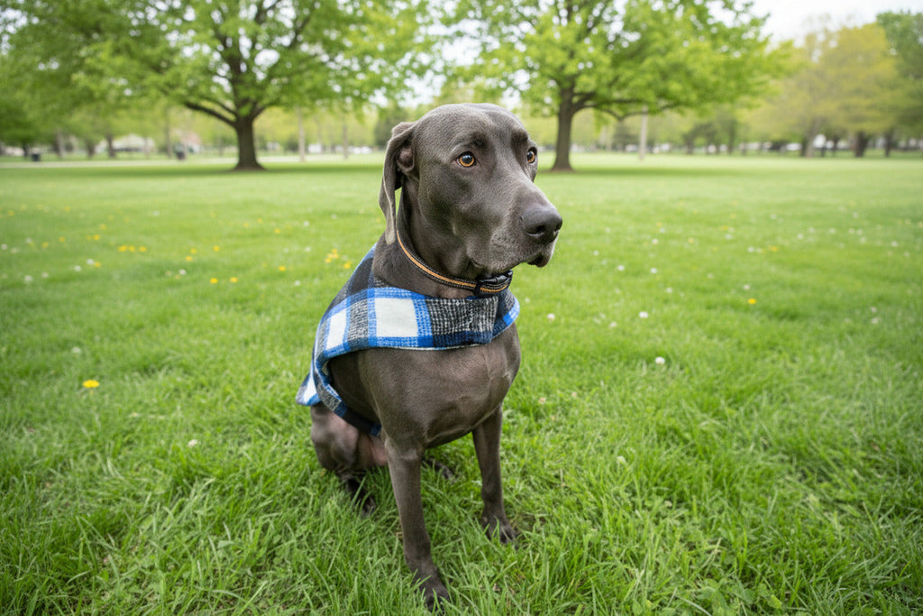 Custom fleece dog vest made to measure, color options