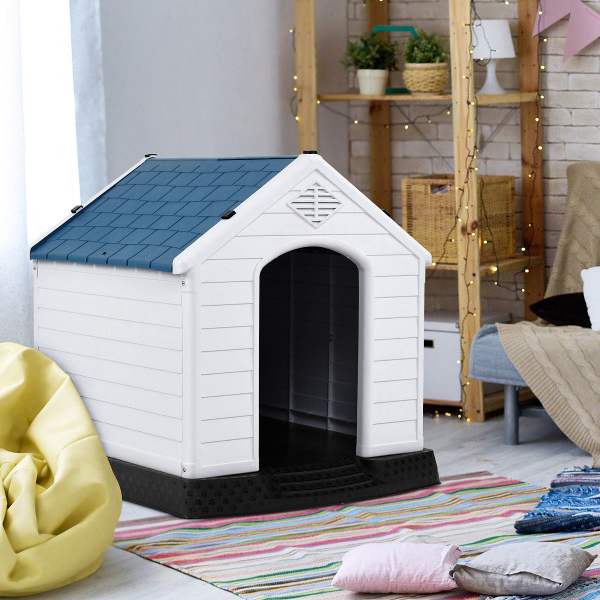 Indoor Outdoor Waterproof Plastic Dog House – photo 13 of 16
