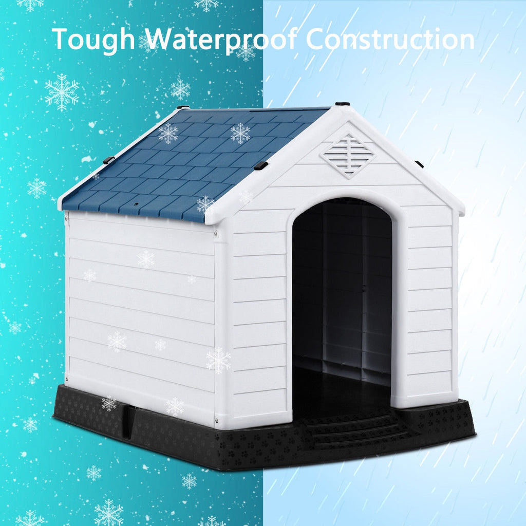 Indoor Outdoor Waterproof Plastic Dog House – photo 3 of 16