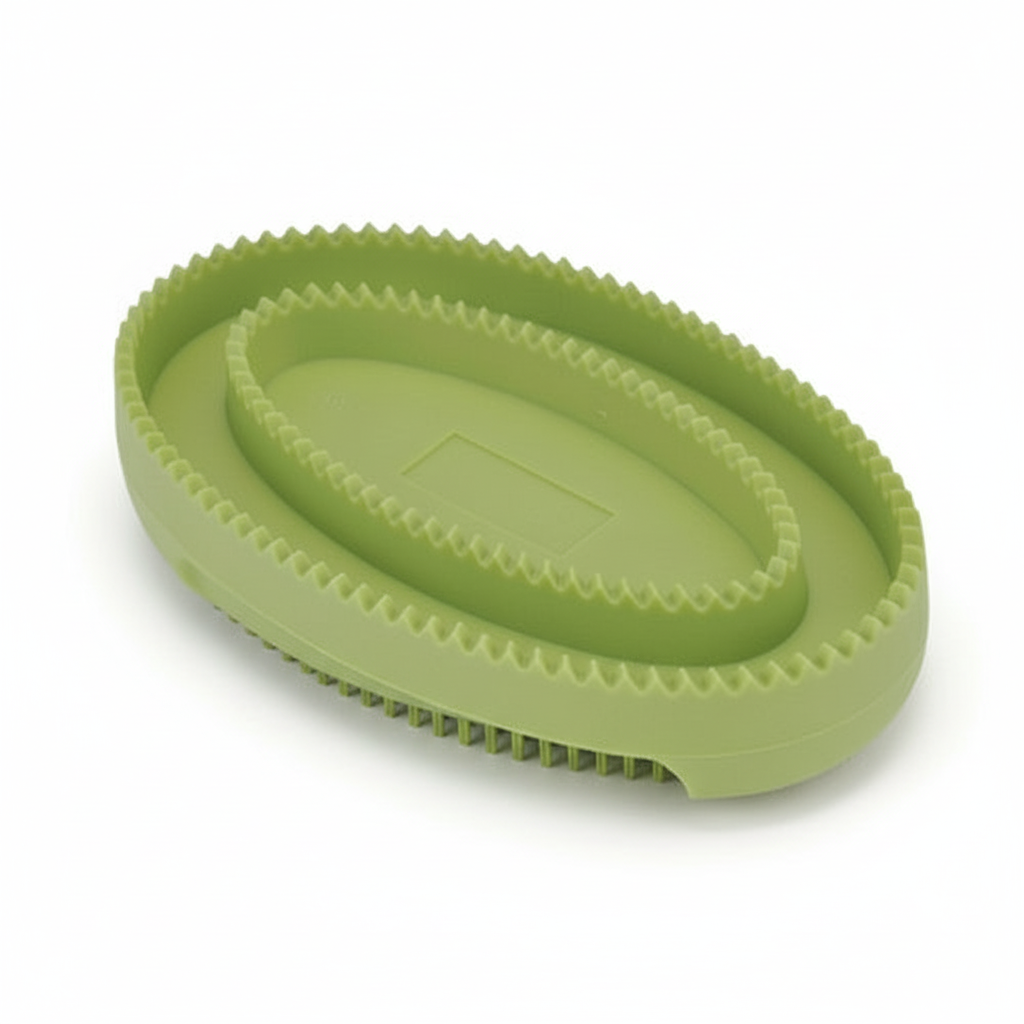 Safari Rubber Curry Dog Brush – alternate view 2