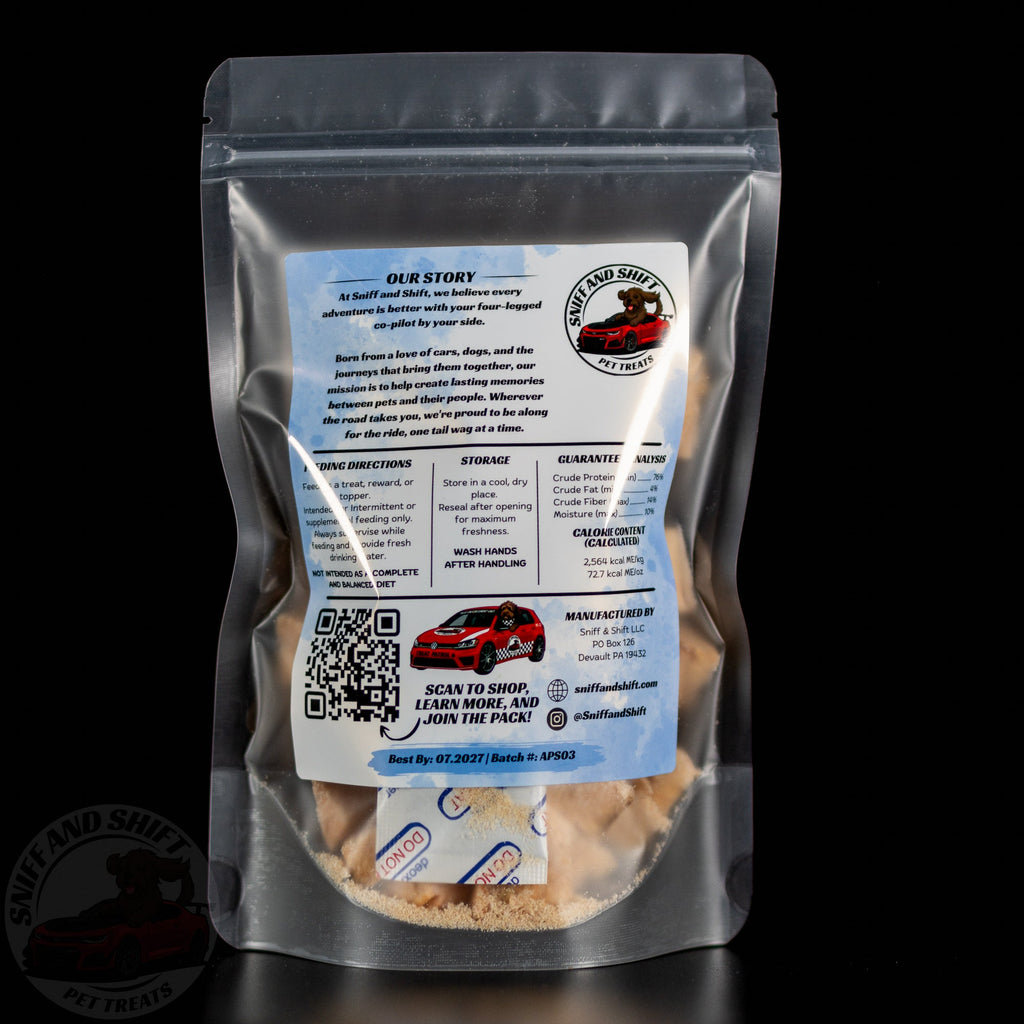 Freeze-Dried Pink Salmon Treats for Dogs  Cats, alternate view