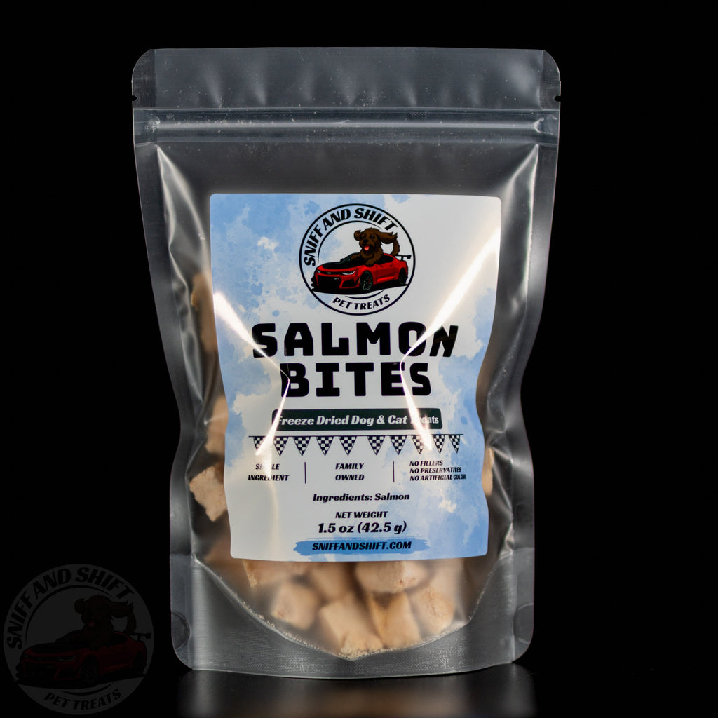 Freeze-Dried Pink Salmon Treats for Dogs  Cats