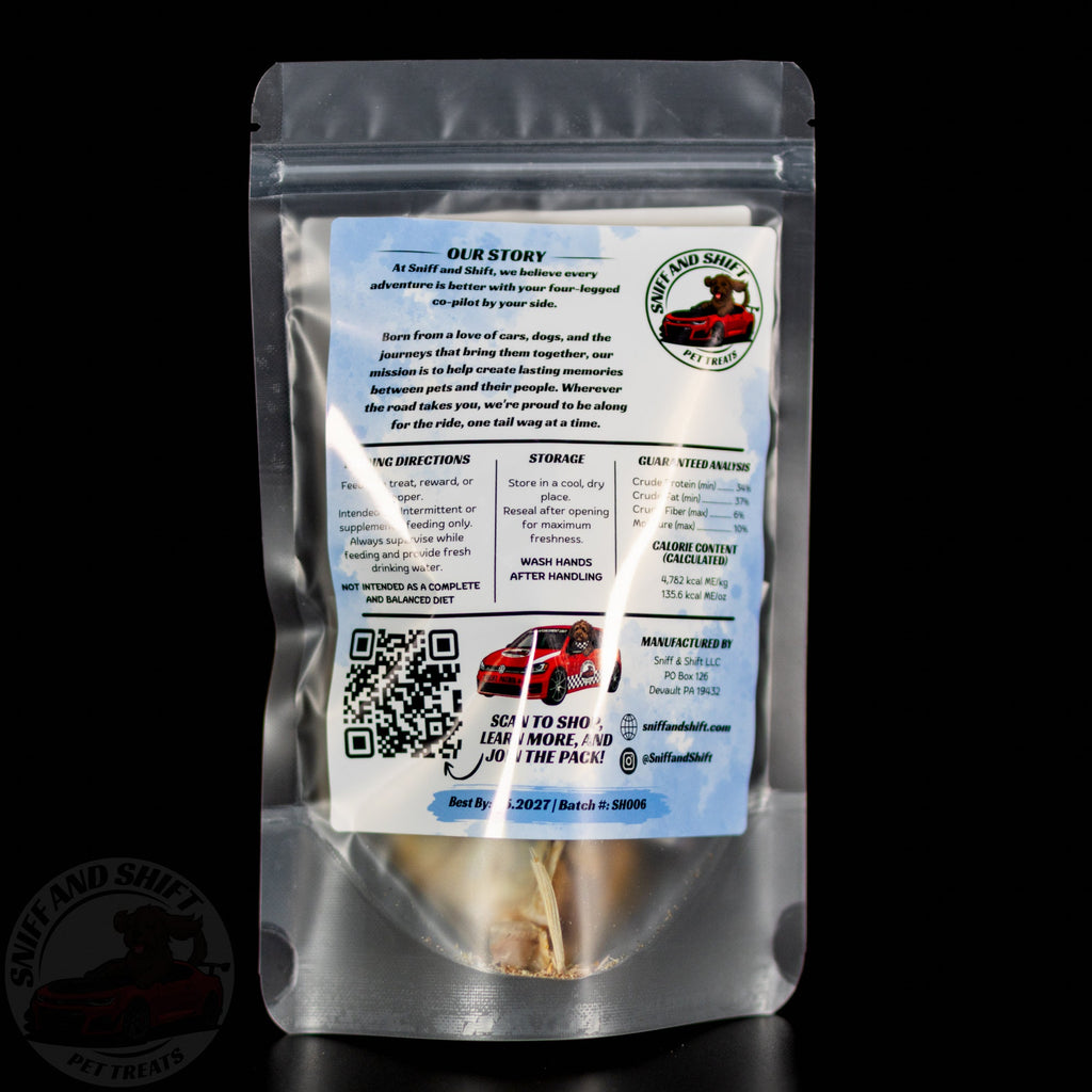 Freeze-Dried Sardine Heads Crunchy Fish Treats for Dogs  Cats, alternate view