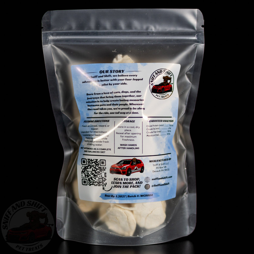 Freeze-Dried Scallops Dog  Cat Treats, alternate view