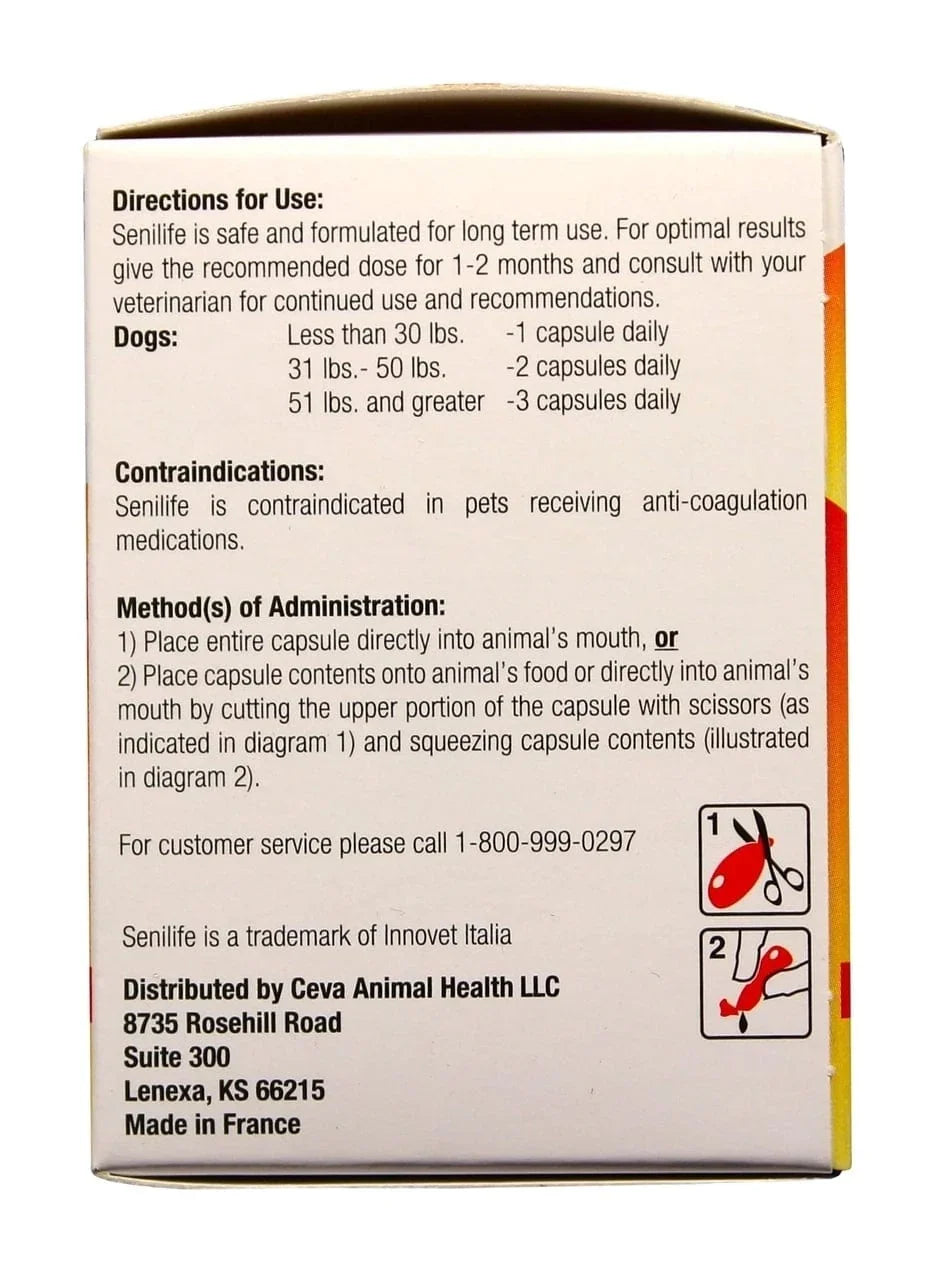 Ceva Senilife Senior Dogs Capsules – photo 2 of 4