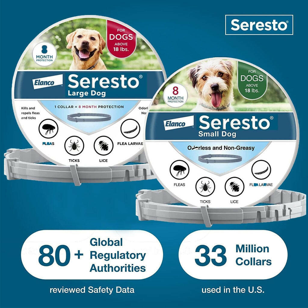 Seresto Flea Tick Collar Bundle Small Large Dogs – photo 7 of 8