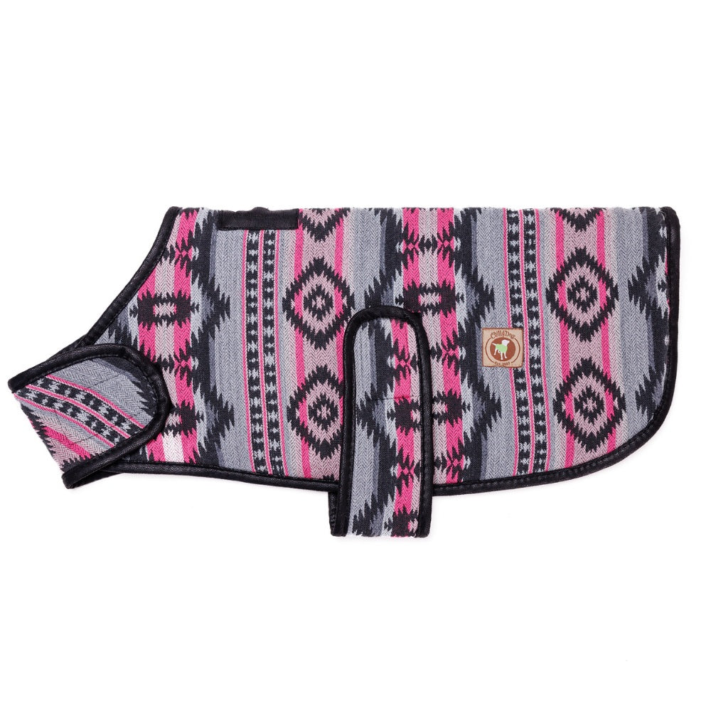 Sienna Dog Blanket Coat Southwestern Pattern with Fleece Lining – photo 8 of 8