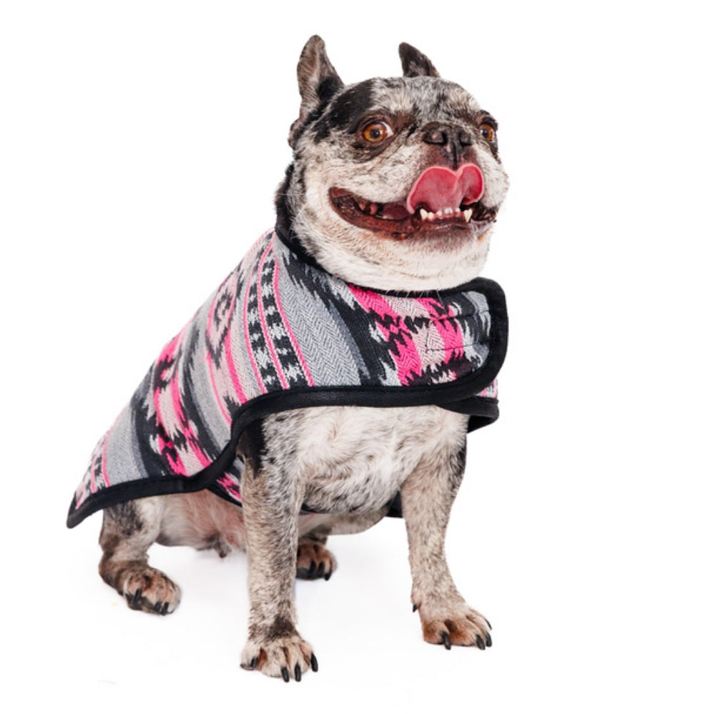 Sienna Dog Blanket Coat Southwestern Pattern with Fleece Lining – photo 3 of 8