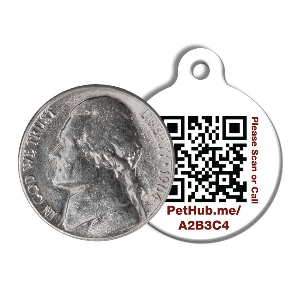 PetHub QR Pet ID Tag – Classic Aluminum – alternate view 5