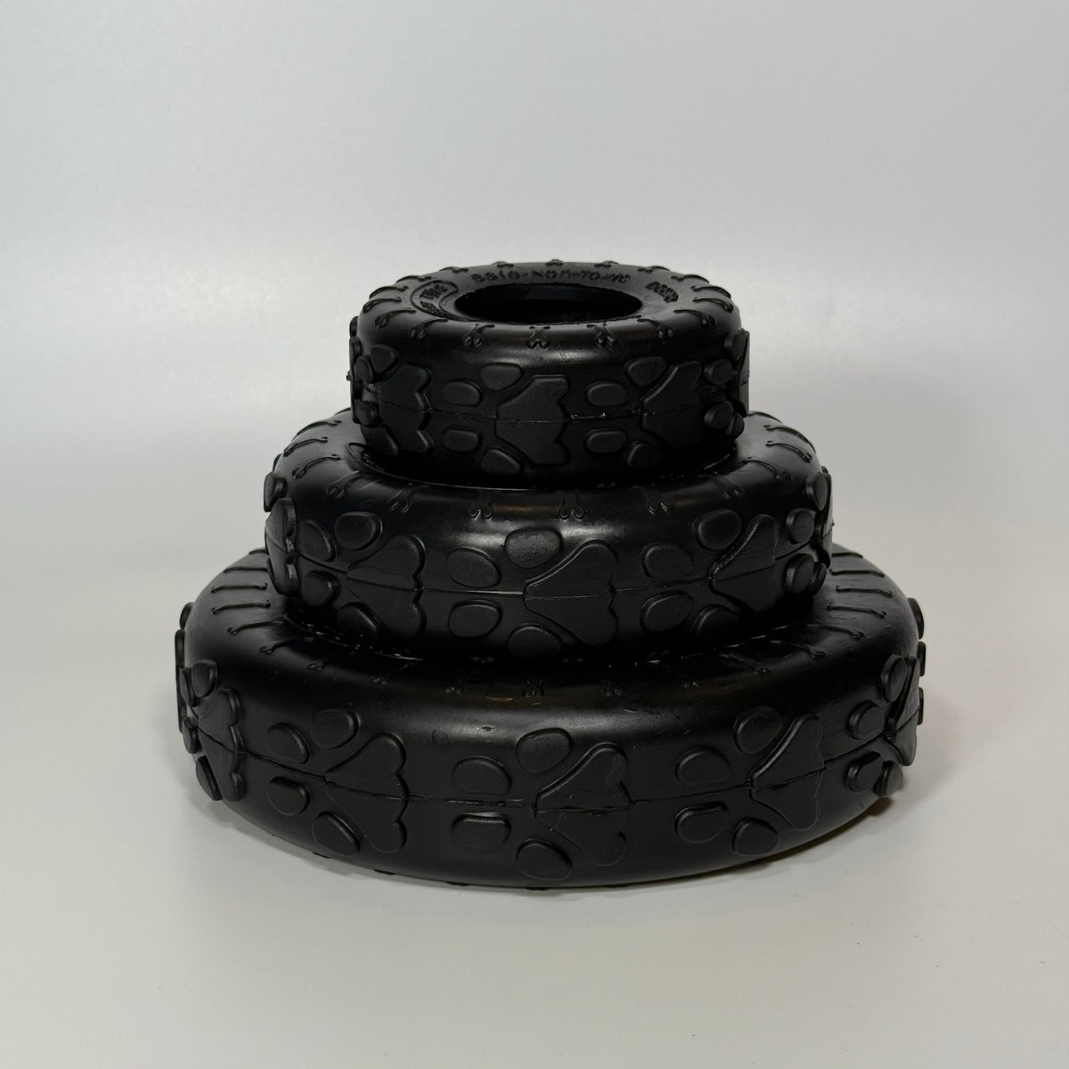 Dog Tire Toy Durable Rubber Chew  Enrichment Toy