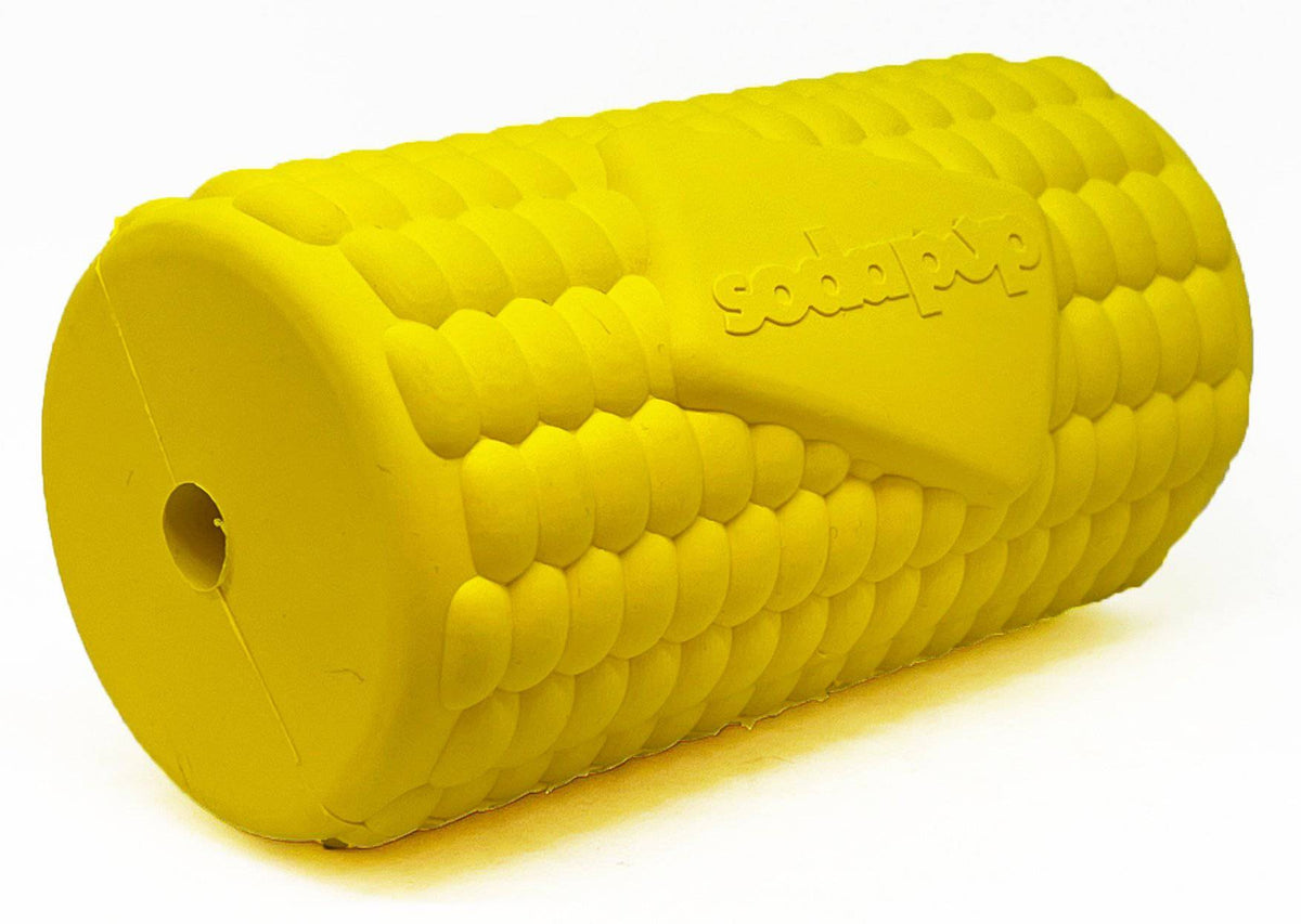 Corn on the Cob Dog Toy – Durable Rubber Treat Dispenser, USA Made – alternate view 8