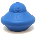 SodaPup Flying Saucer blue rubber chew toy and treat dispenser – photo 1 of 7